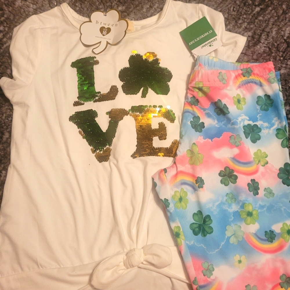 New- Girl's St. Patrick Day Outfit